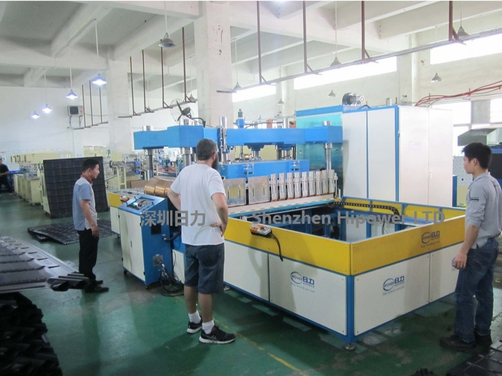 龙门式大型高周波冷却塔PVC填料焊接机 50KW