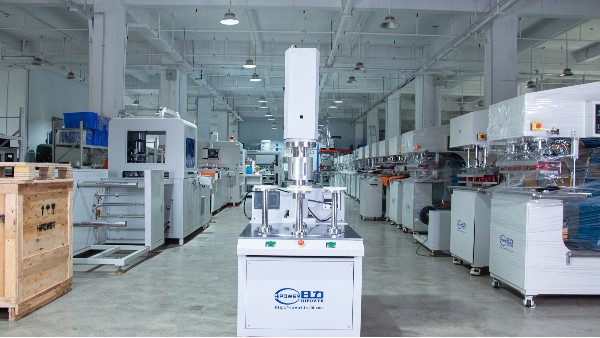 HC‑2615Y‑4AC 自动转盘式超声波圆筒底盖粘合机｜四工位 PVC APET PETG 透明圆筒封底设备
